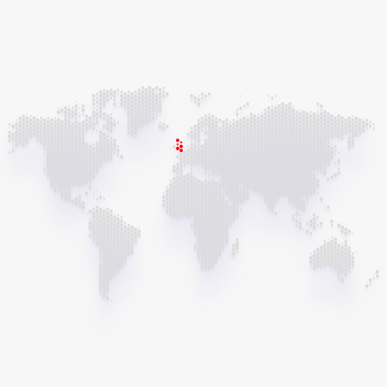 カリスマフォクシーの世界分布